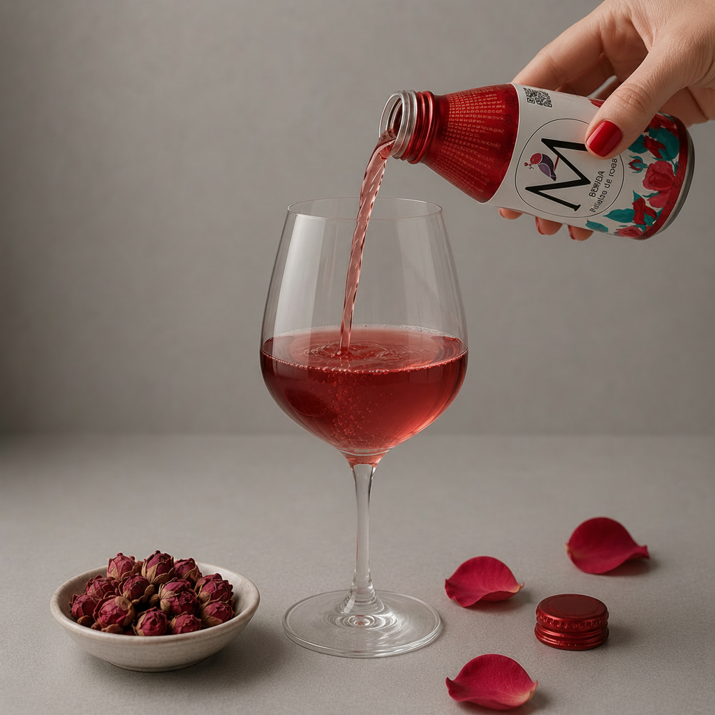 Bebida de Pètalos de Rosa